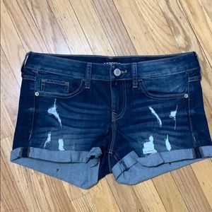 Low rise shorts